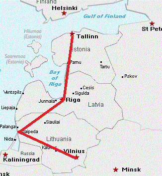 scheduled departure tour baltic